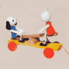 Seesaw Dog and Cat