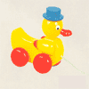Pull Duck (yellow)